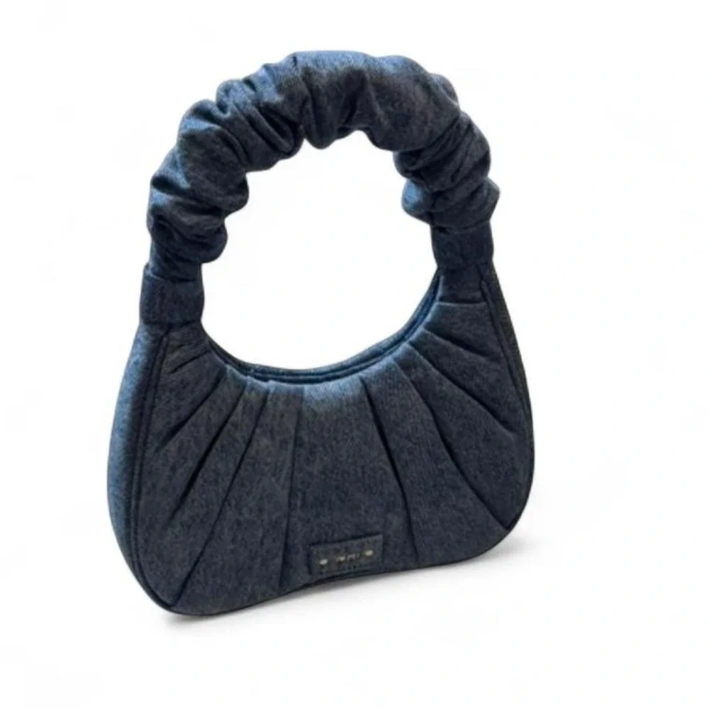 JW PEI Gabbi Ruched‎ Denim Hobo Bag